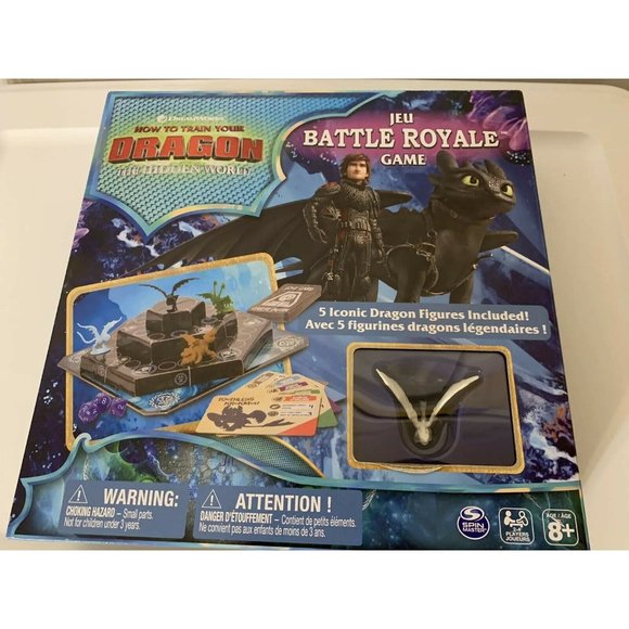 New How to Train Your Dragon The Hidden World Battle Royale Board Game Sealed - Picture 3 of 6